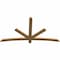 Ekena Millwork Alberta Smooth Timber Gable Bracket, Western Red Cedar, 72"W x 39"H x 1 1/2"D x 3 1/2"F, 13/12 Pitch GBW072X39X0204ALB00SWR - alternate 3